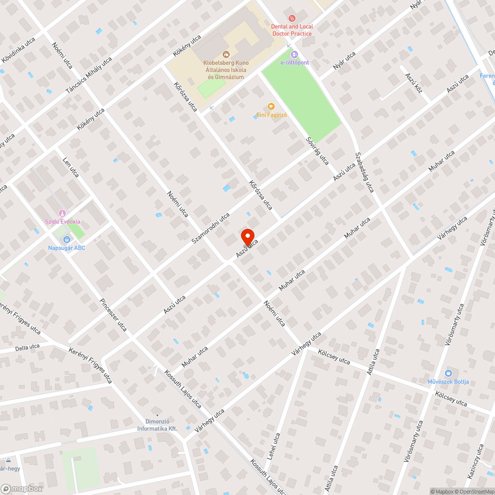 Átható pisi-, és csatornaszag bejelentés helye