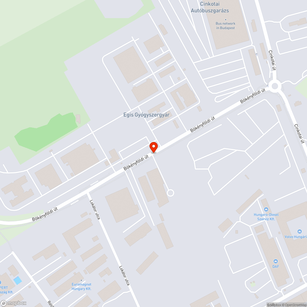 A tegnapi baleset után bejelentés helye