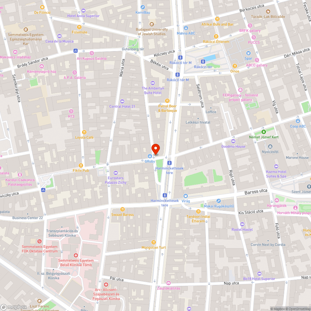 Ide pont elférne egy biciklitároló bejelentés helye