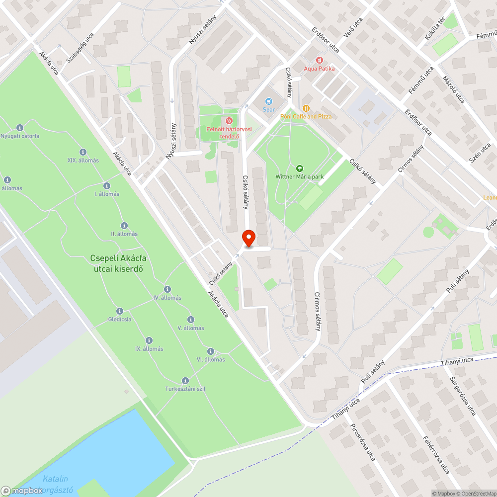 Zöldhulladék bejelentés helye