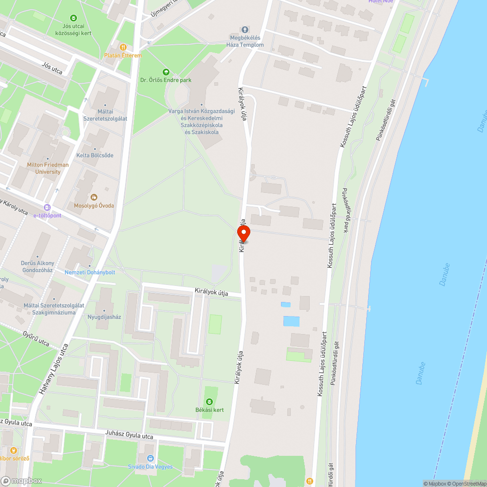 Hiányzó lámpatest bejelentés helye