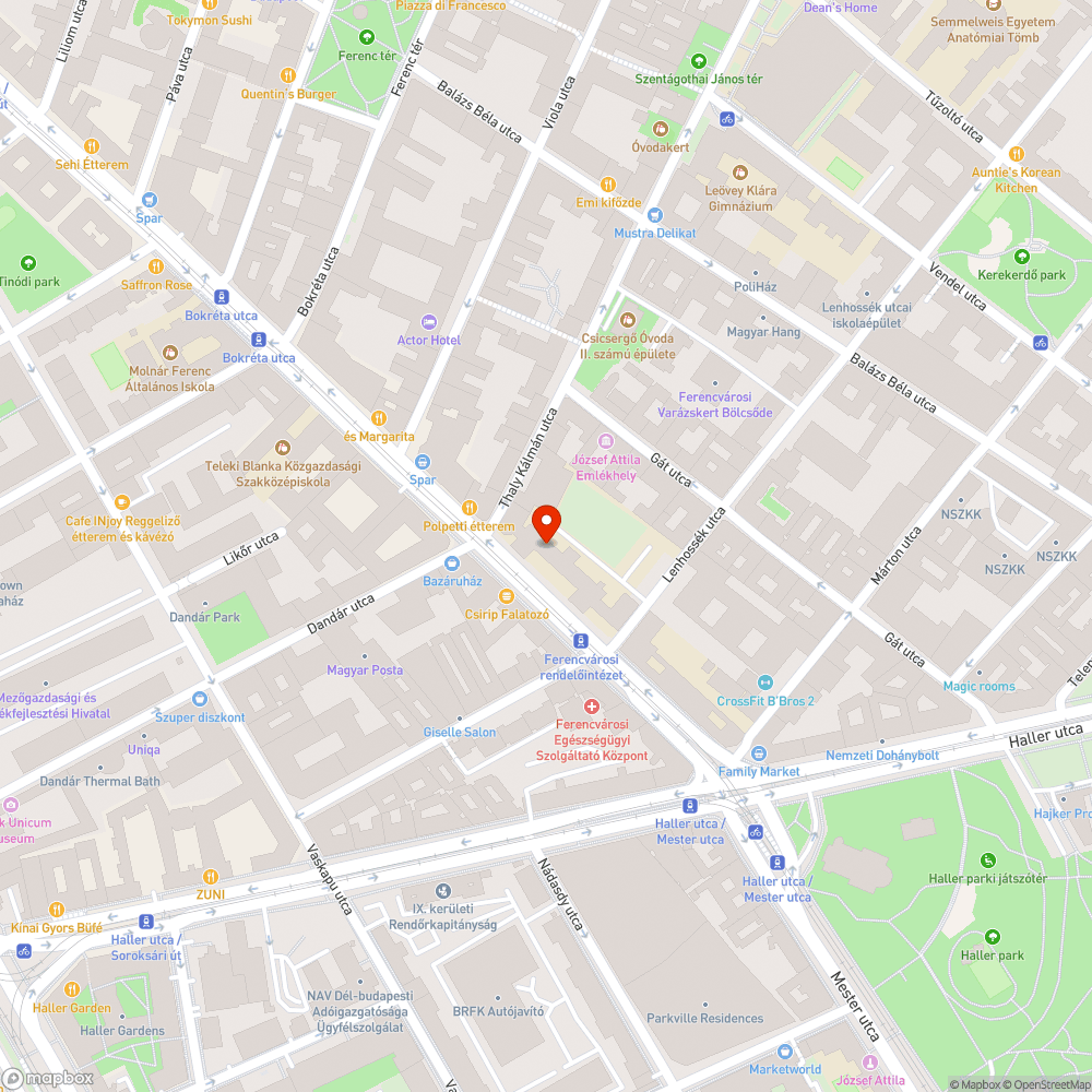 fedlap bejelentés helye