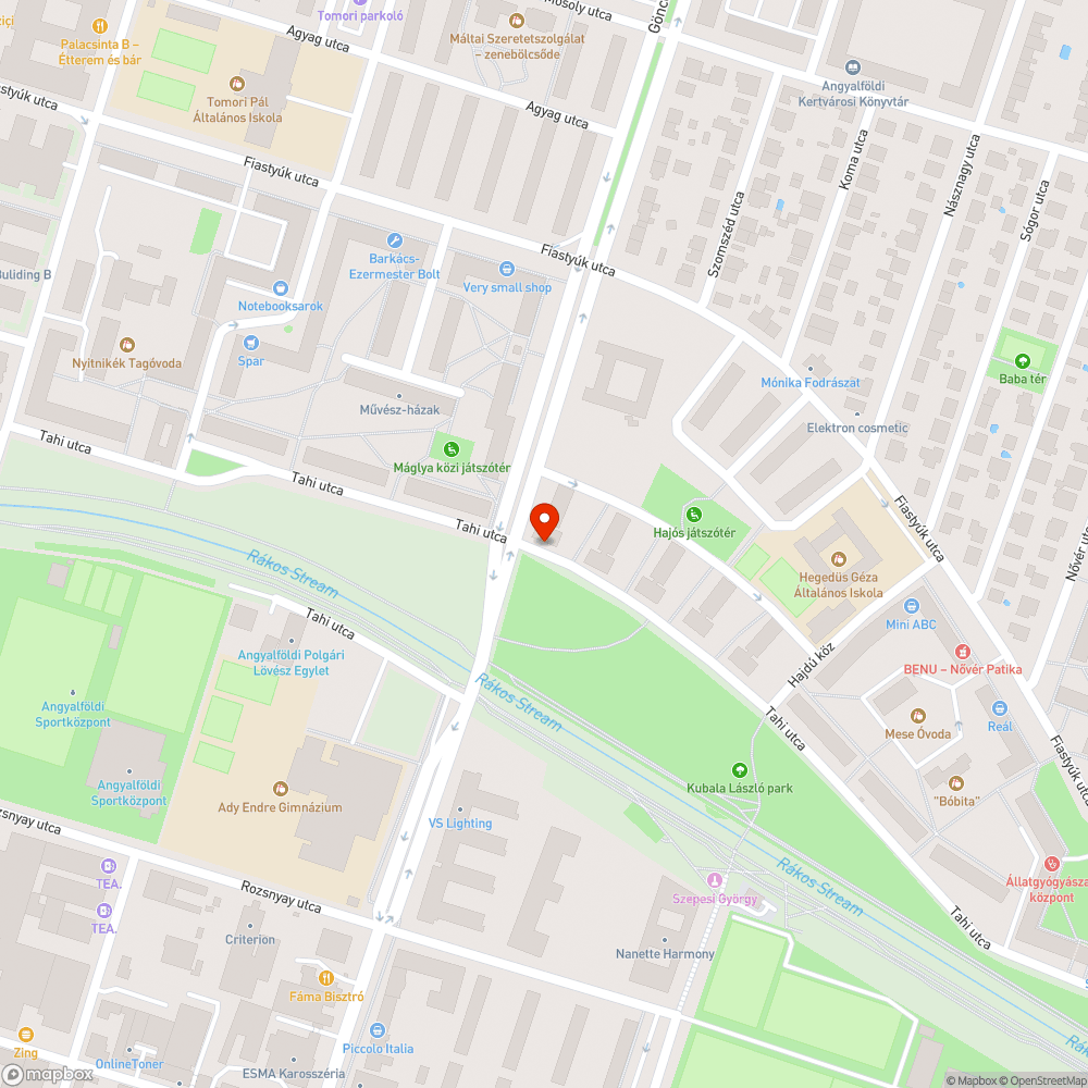 Törött faág bejelentés helye