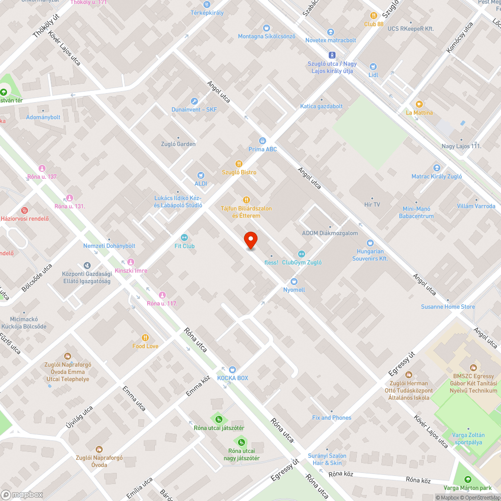 Törött, rendszám nélküli autó bejelentés helye