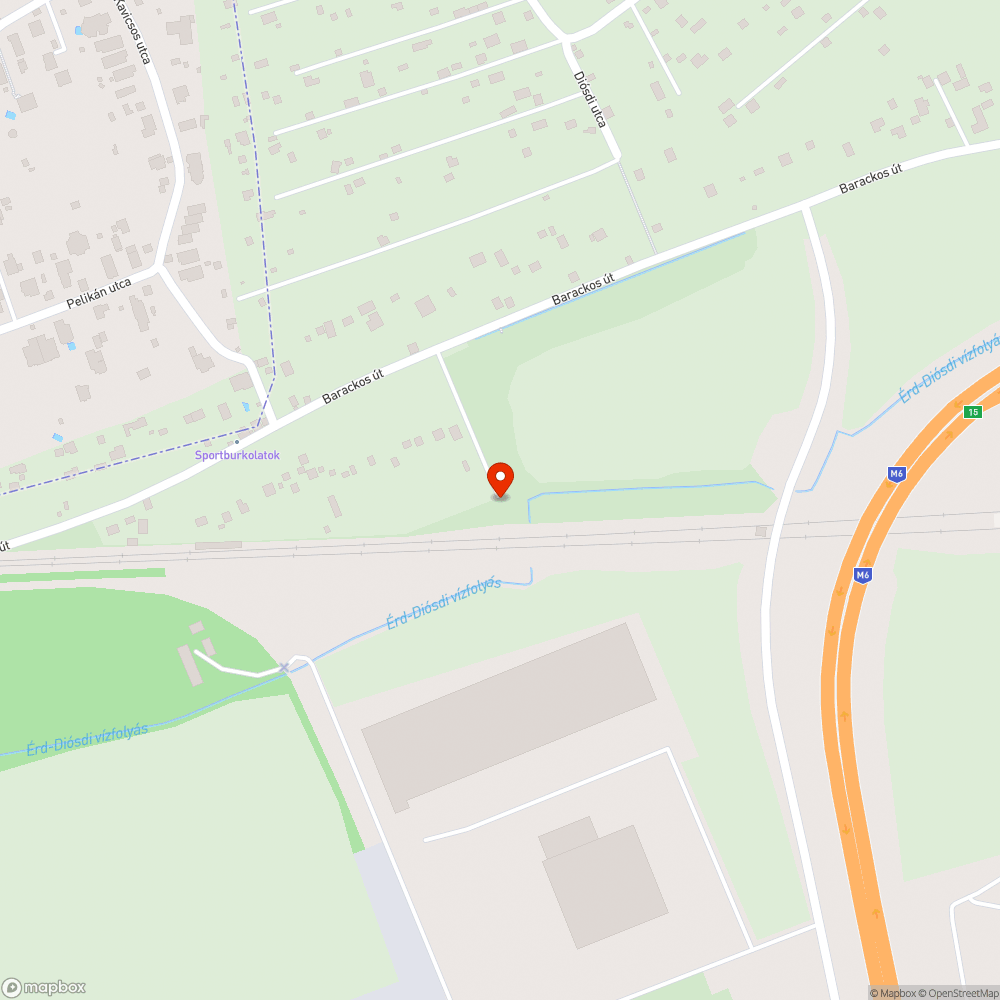 Nagytétény-Diósd vasútállomás gyalogos megközelíthetősége észak felől bejelentés helye