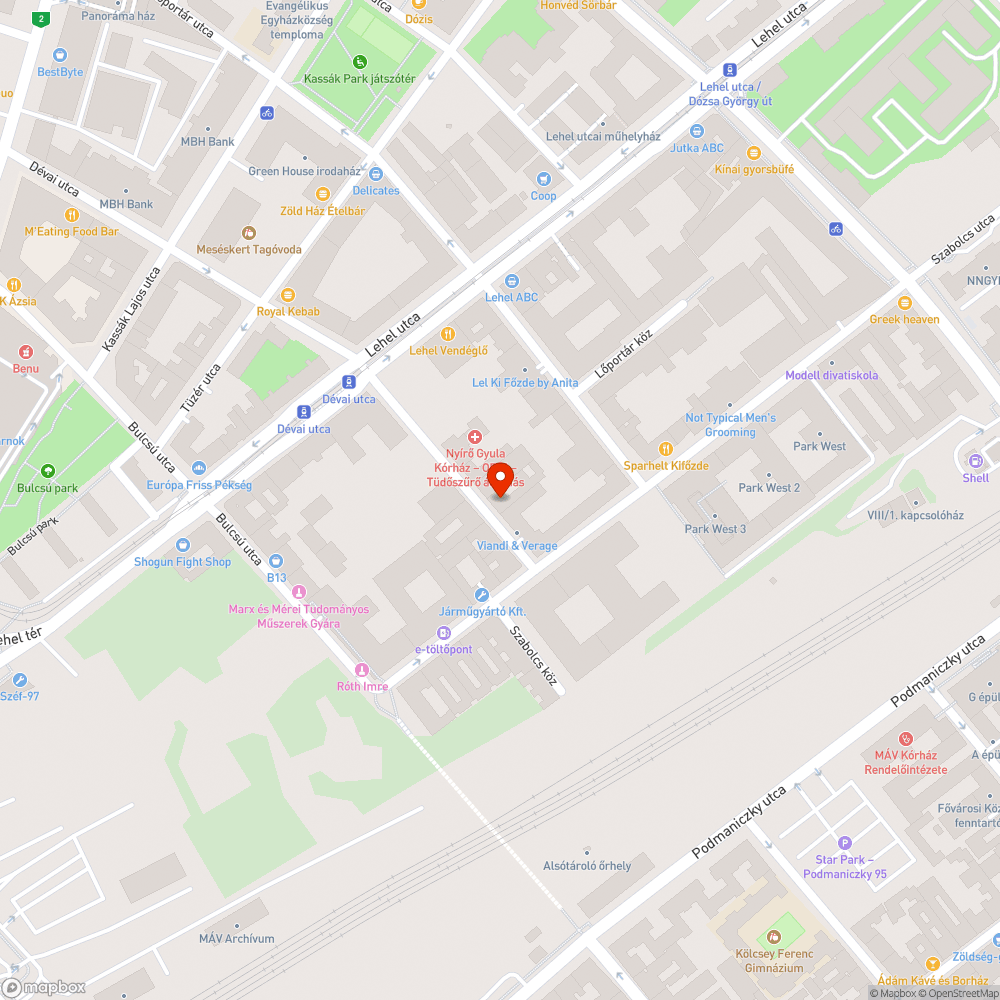 Veszélyes Aknafedlap bejelentés helye