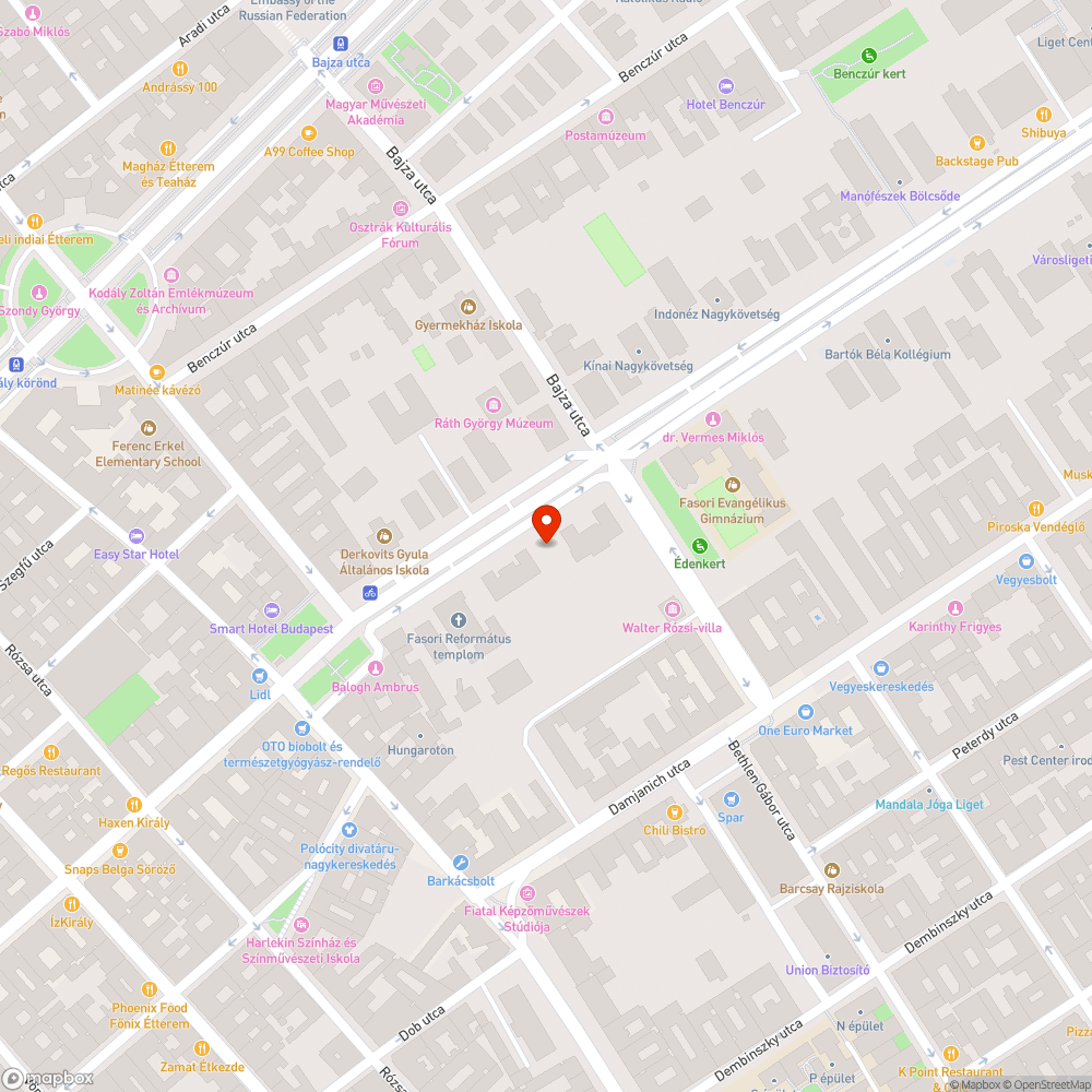 Gaz bejelentés helye