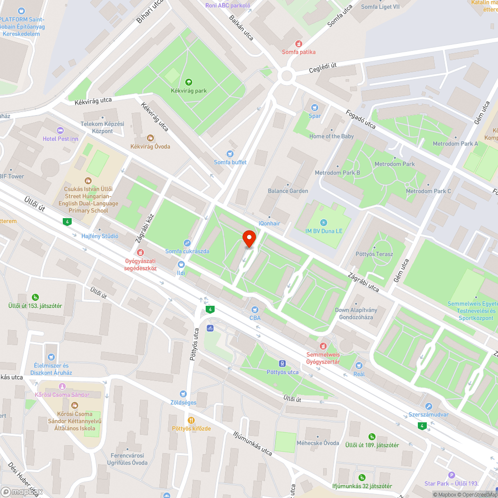 Szemétkupac bejelentés helye