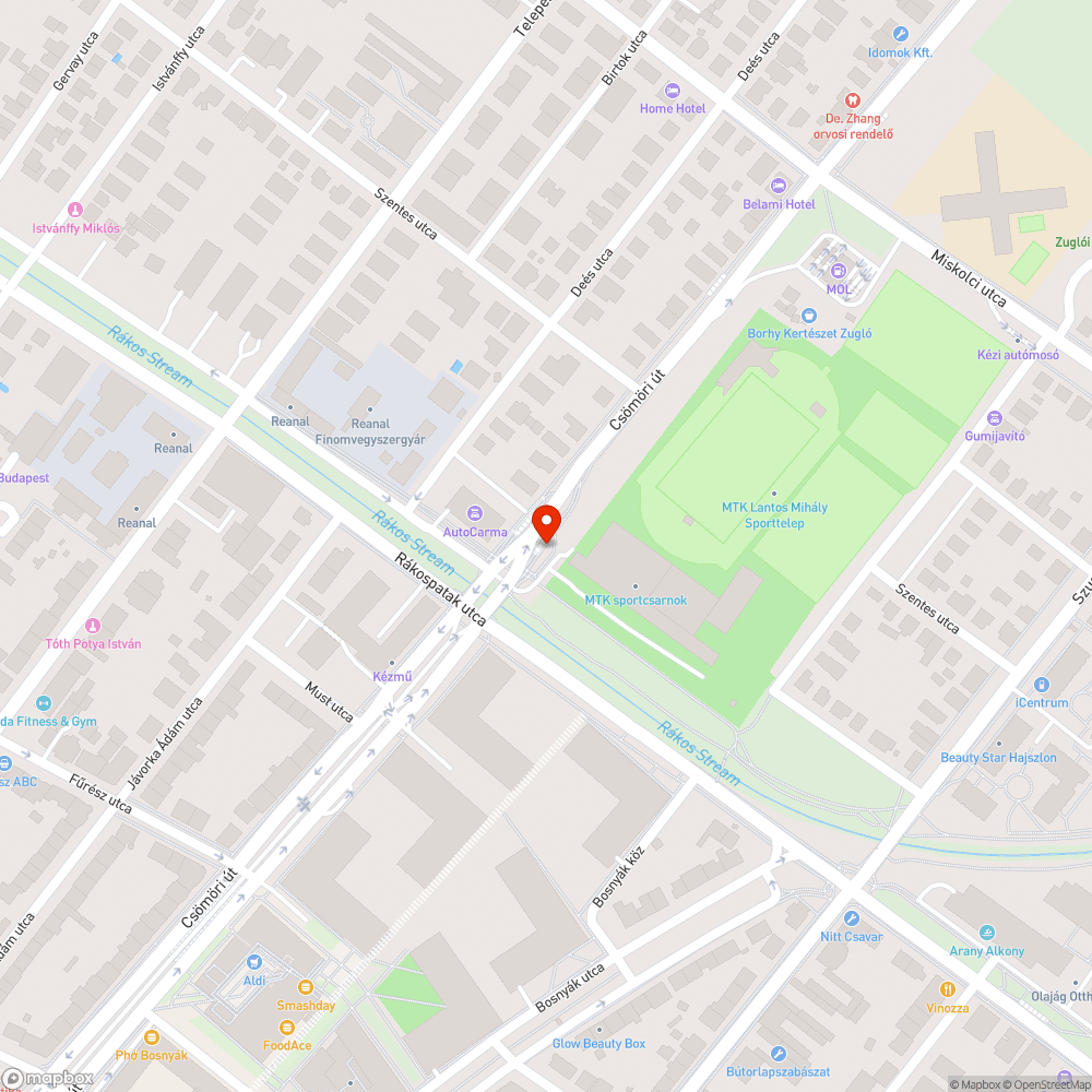 Helytelenül kihelyezett KRESZ tábla bejelentés helye