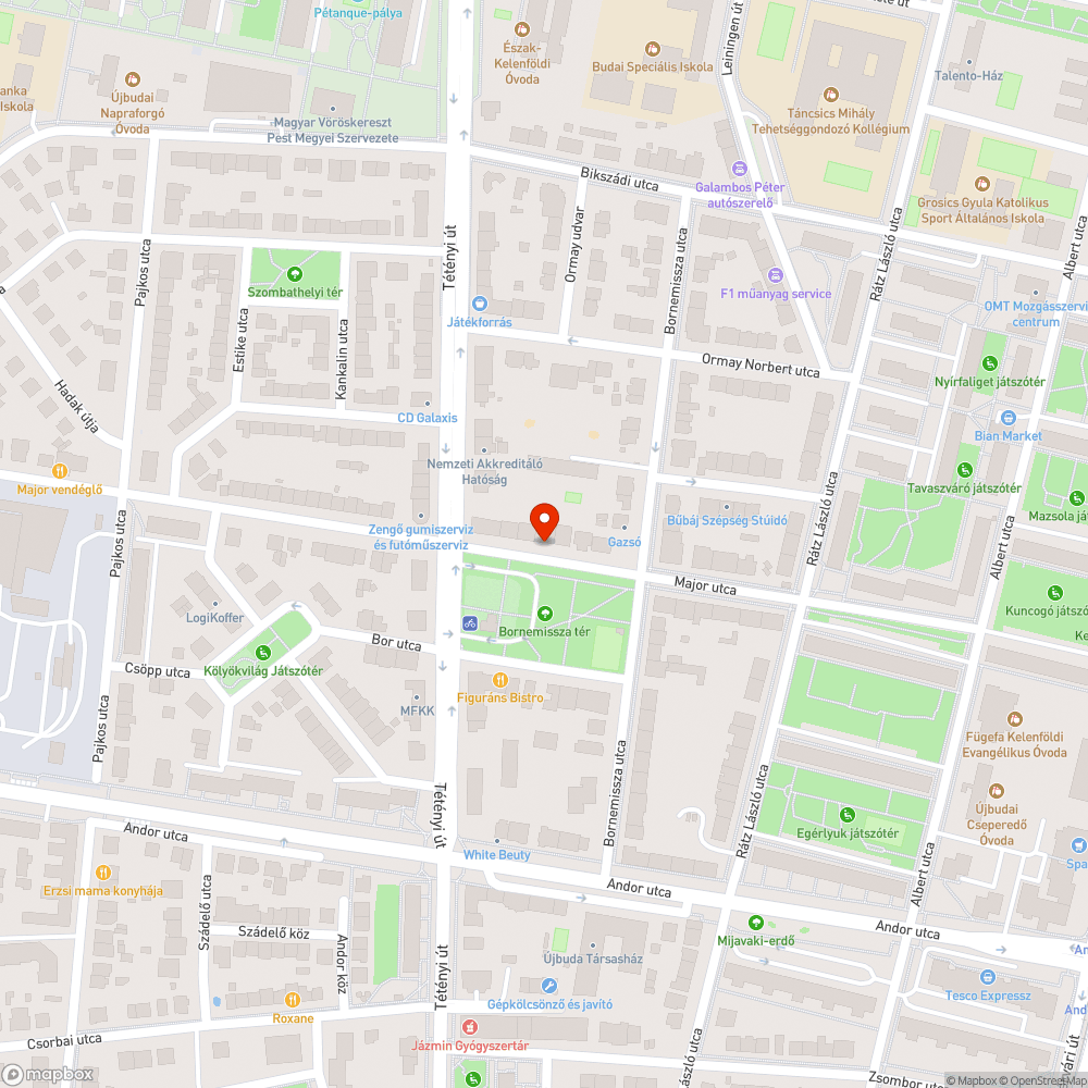 Elhagyott Volvo bejelentés helye