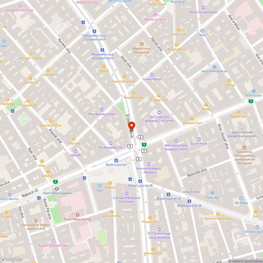 Nyílvános WC helye bejelentés helye