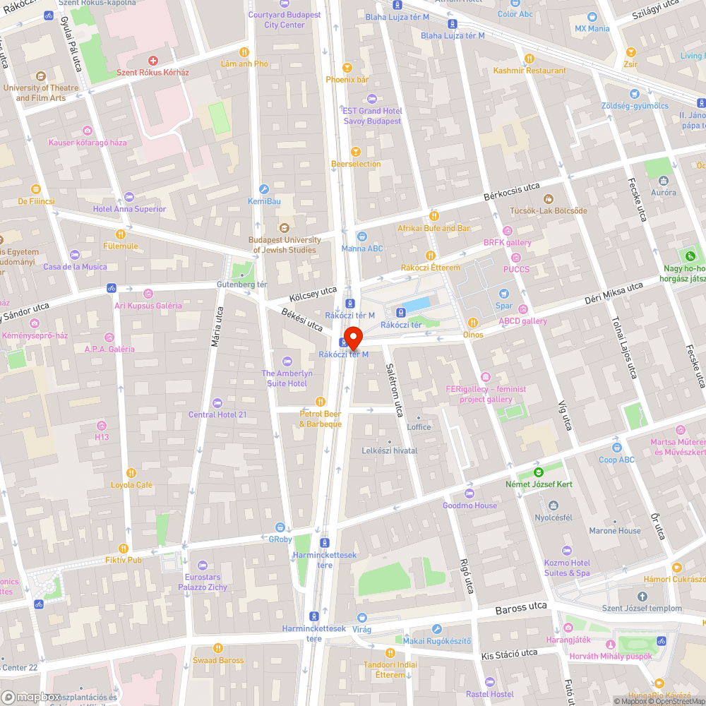 Ronda és kihasználatlan bódé bejelentés helye