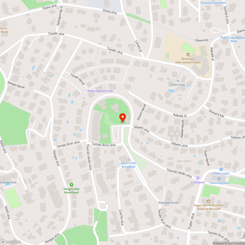 Elhagyott auto bejelentés helye