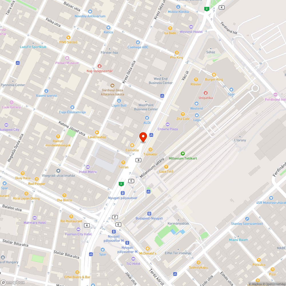 kiszàradt facsemete bejelentés helye