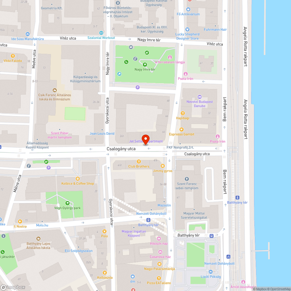 Kátyú bejelentés helye