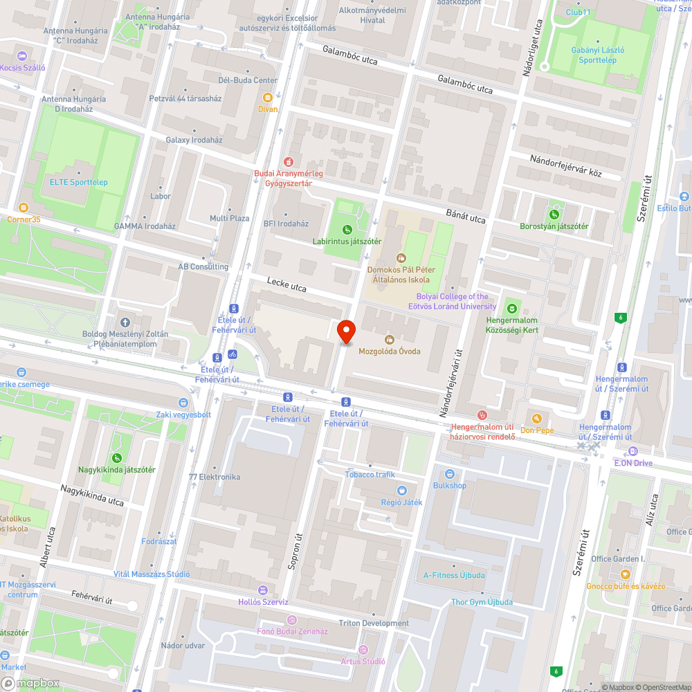 Három hete így néz ki Sopron utca bejelentés helye