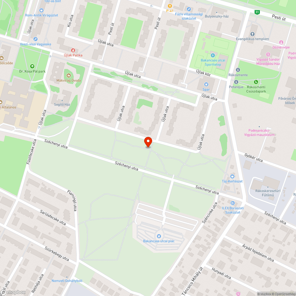 Üveg törmelék bejelentés helye