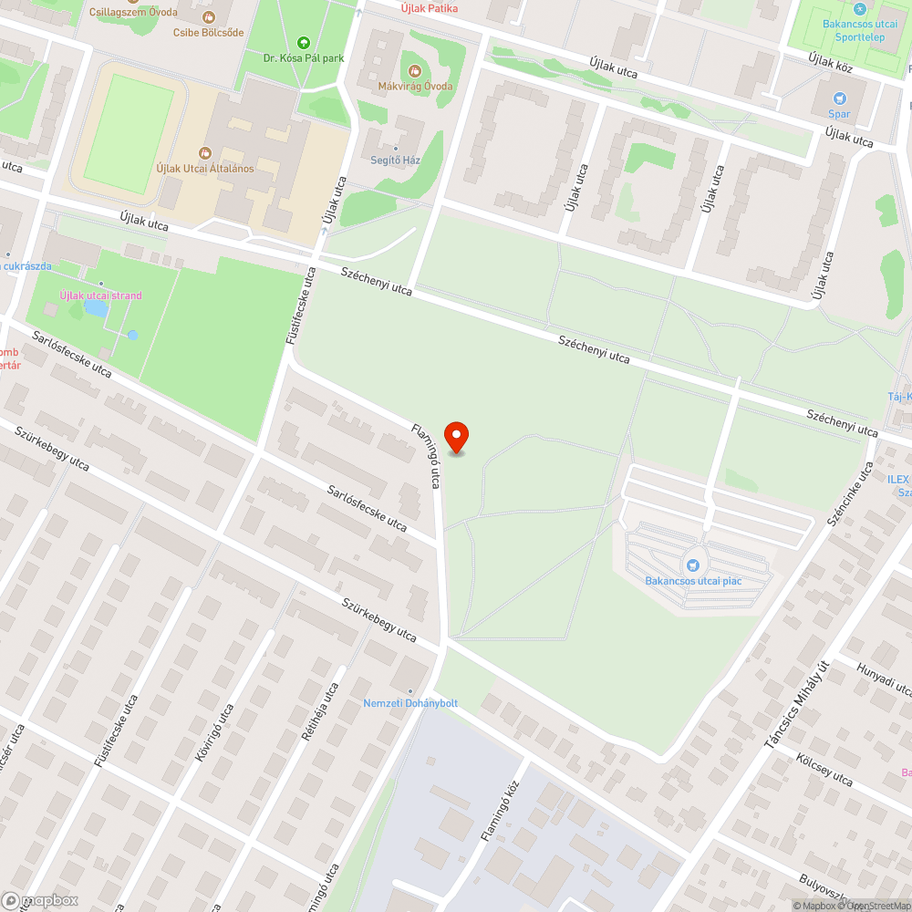 Flamingó matrac bejelentés helye