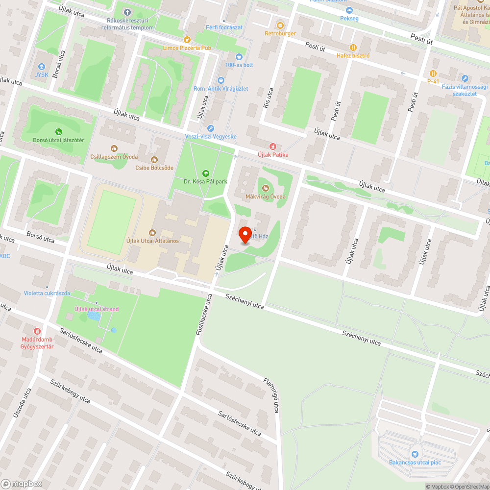 Zöldhulladék az ovinál bejelentés helye