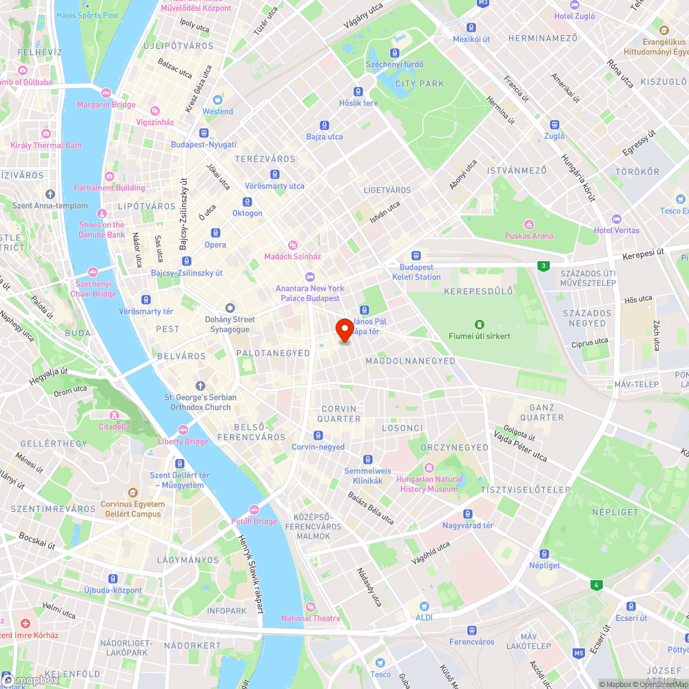 óriási kátyú bejelentés helye