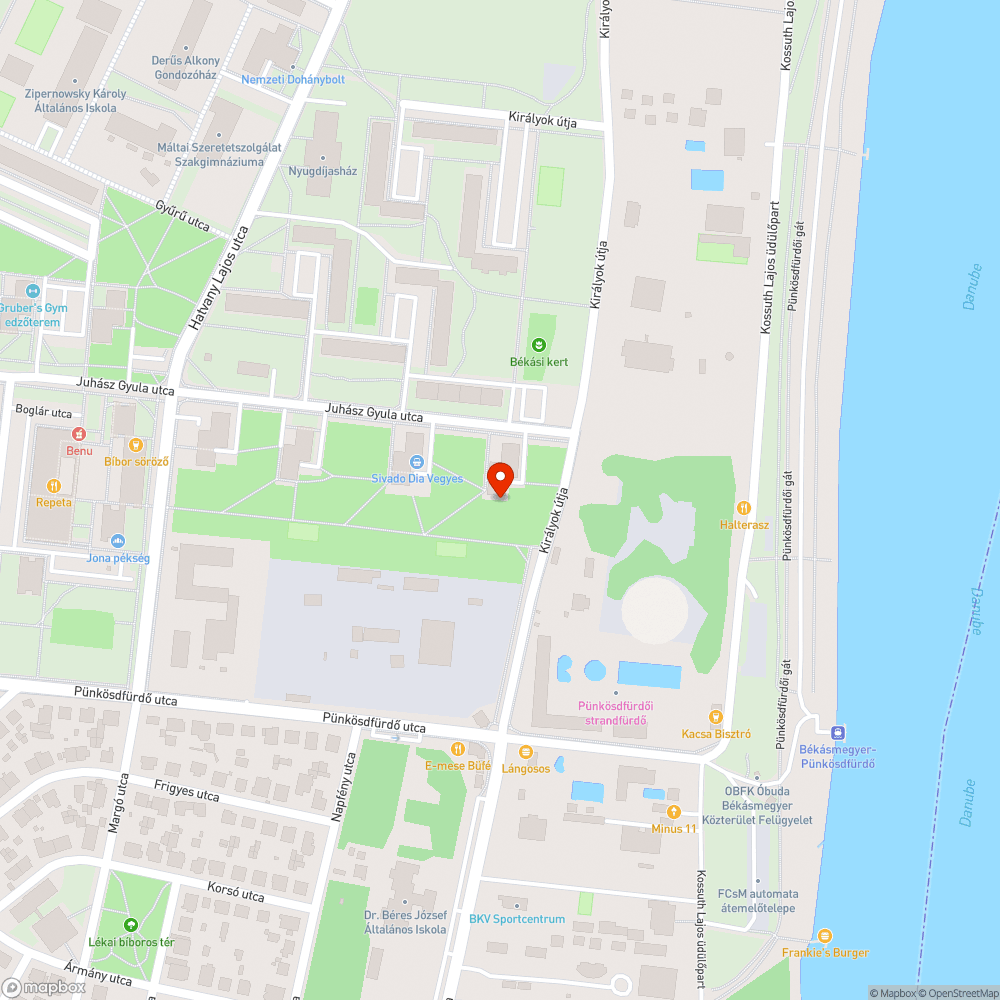 Semmibe vezető út bejelentés helye