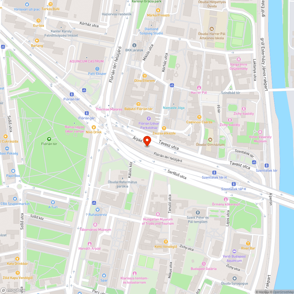 Útburkolati jelek teljes hiánya bejelentés helye