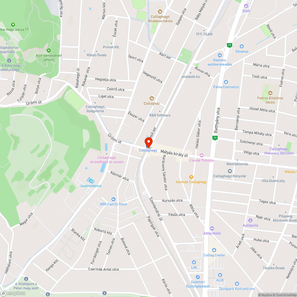 forgalomtchnikai program bejelentés helye