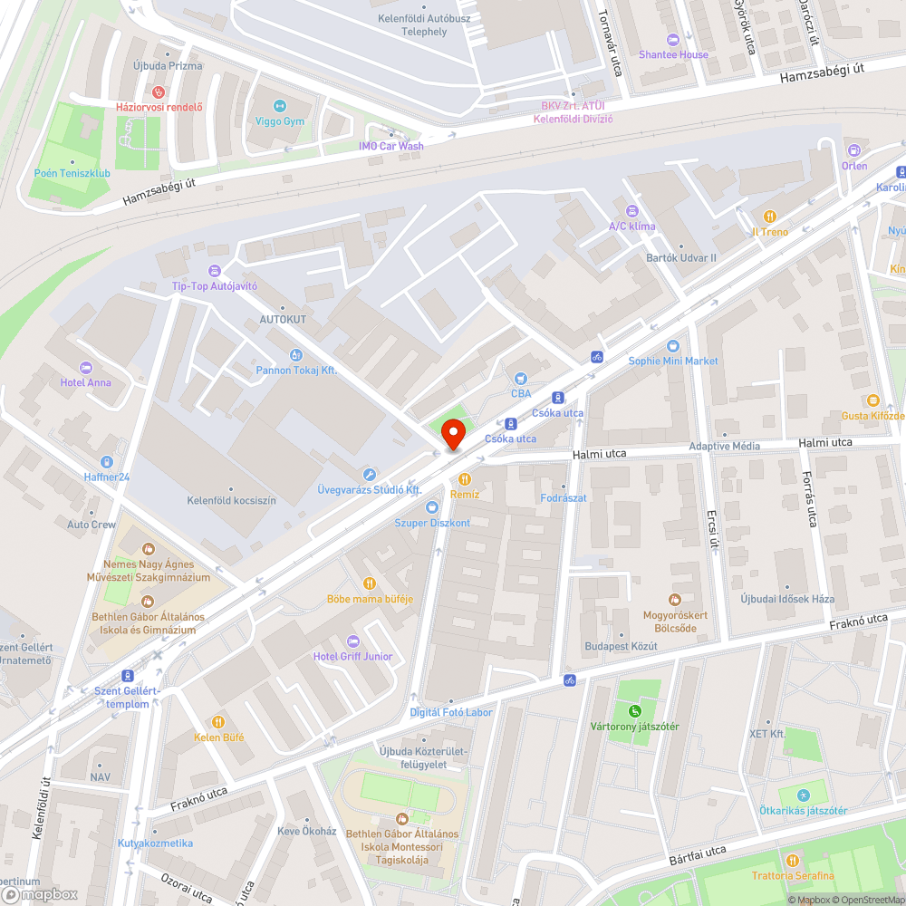 Életveszélyes, törött csatornafedél bejelentés helye