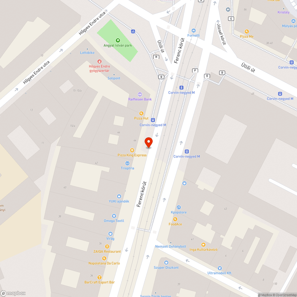 Megsüllyedt lefolyó fedél bejelentés helye