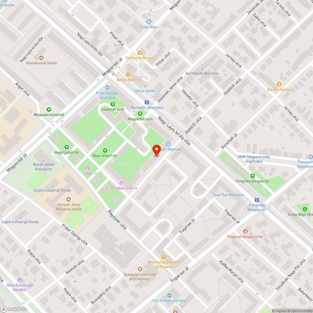 Mirigyes bálványfa torzó bejelentés helye