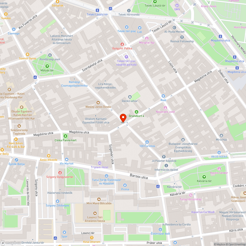 Összetört szemetes bejelentés helye