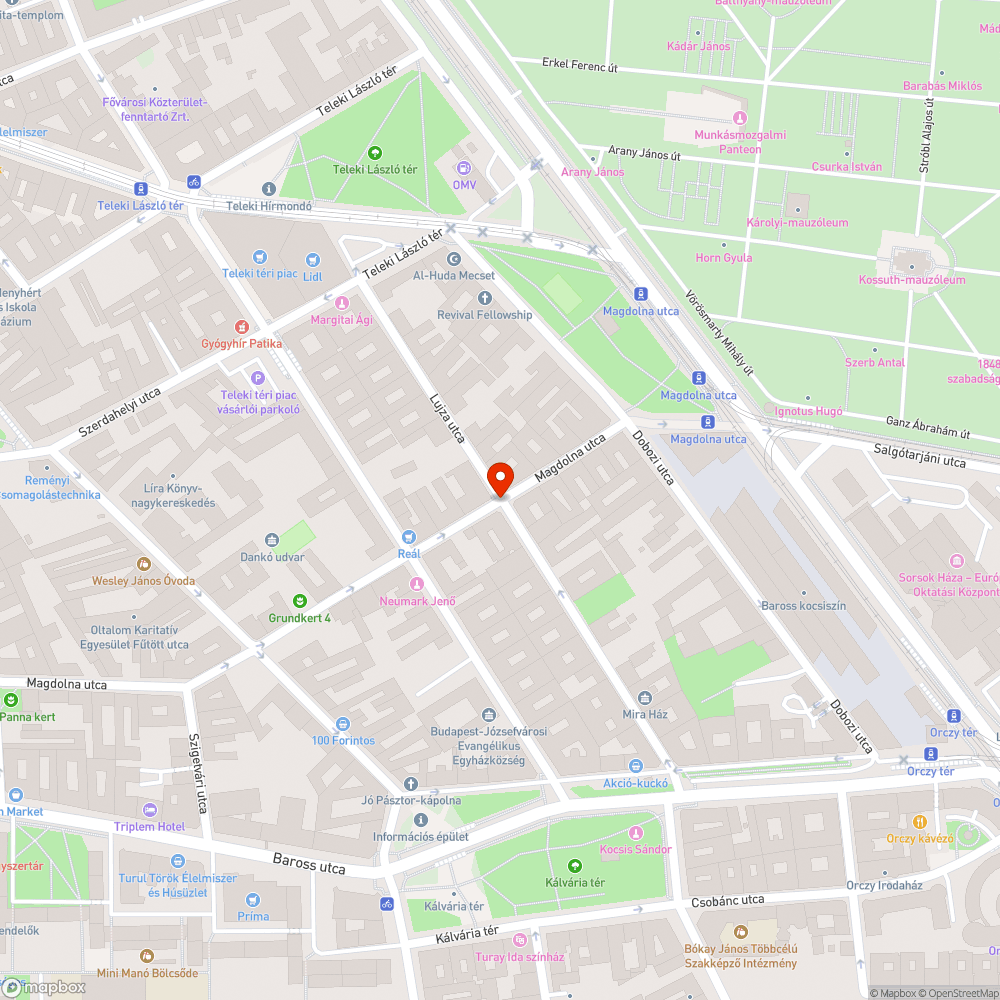 Elfordított tábla bejelentés helye