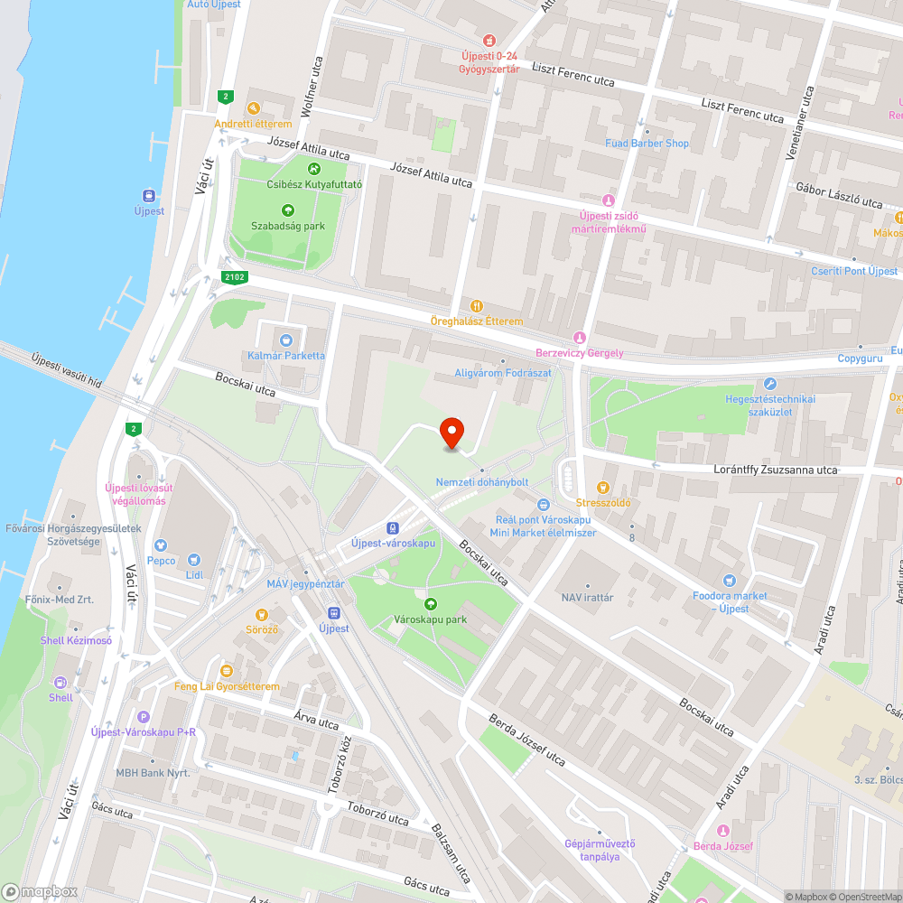 Zöldterületen parkolás bejelentés helye