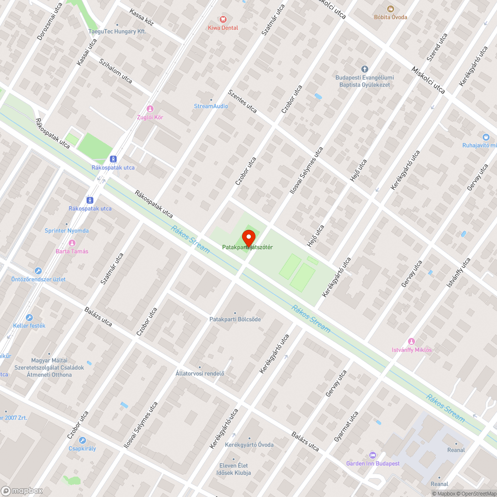 Ránőtt a járdára. bejelentés helye