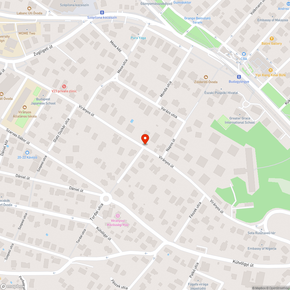 régóta rohadó autó Virányos úton bejelentés helye