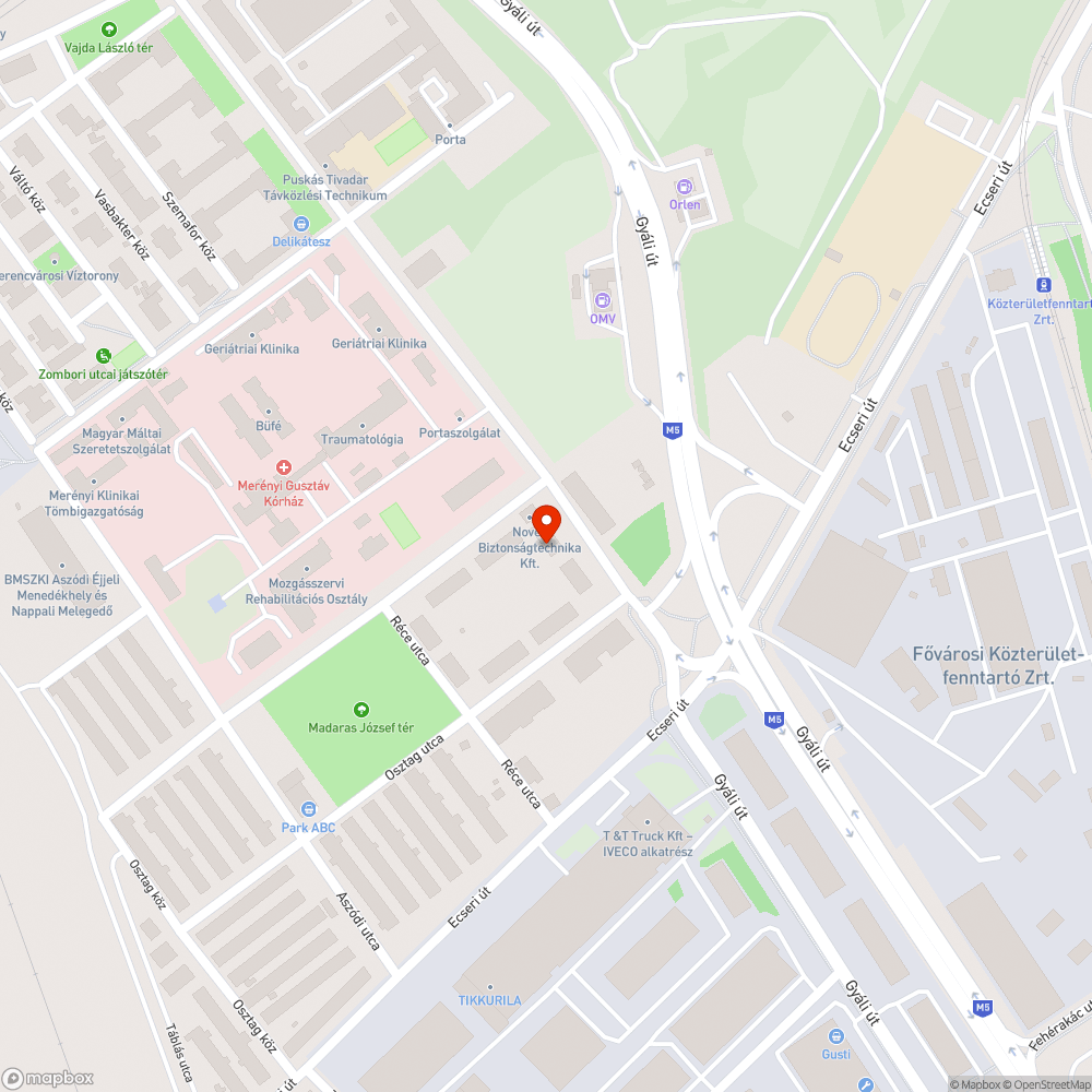 Kiégett lámpák bejelentés helye