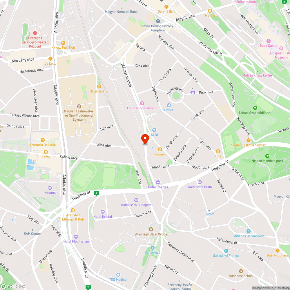 Graffiti bejelentés helye