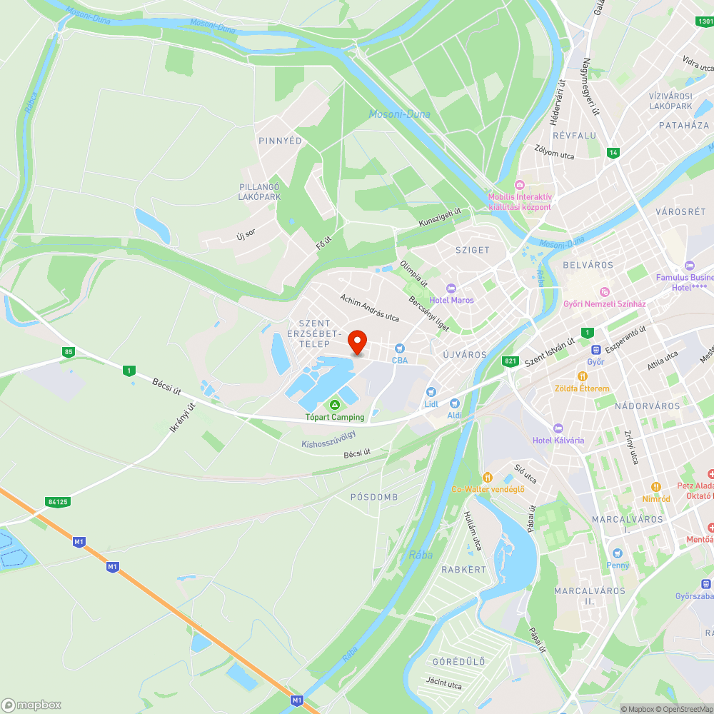 Kidőlt oszlop bejelentés helye