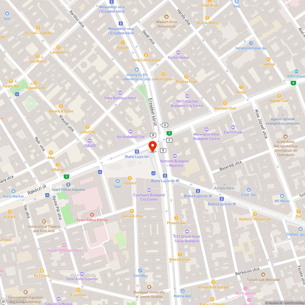 Balesetveszélyes lépcső bejelentés helye