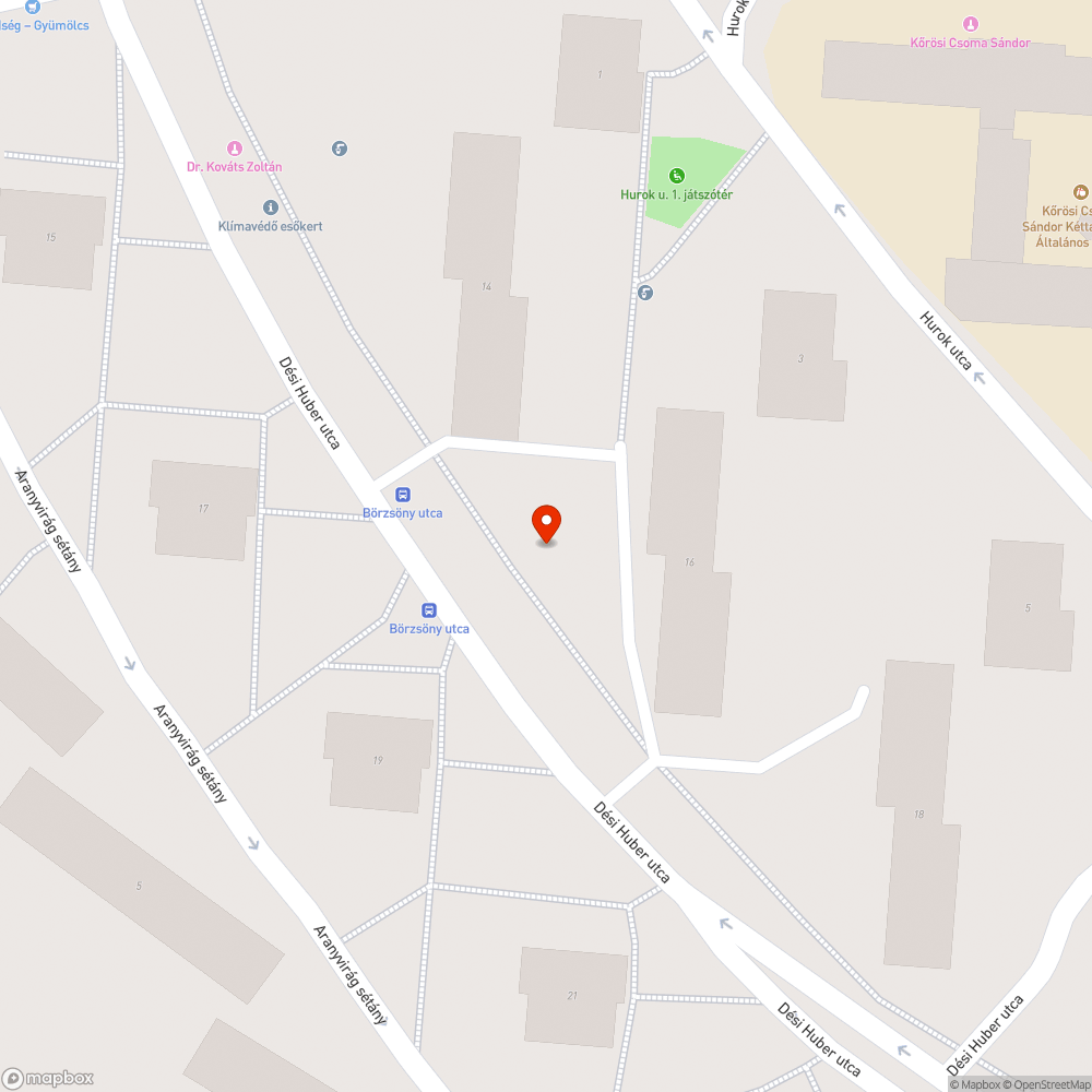 Leszakadt fa ág bejelentés helye