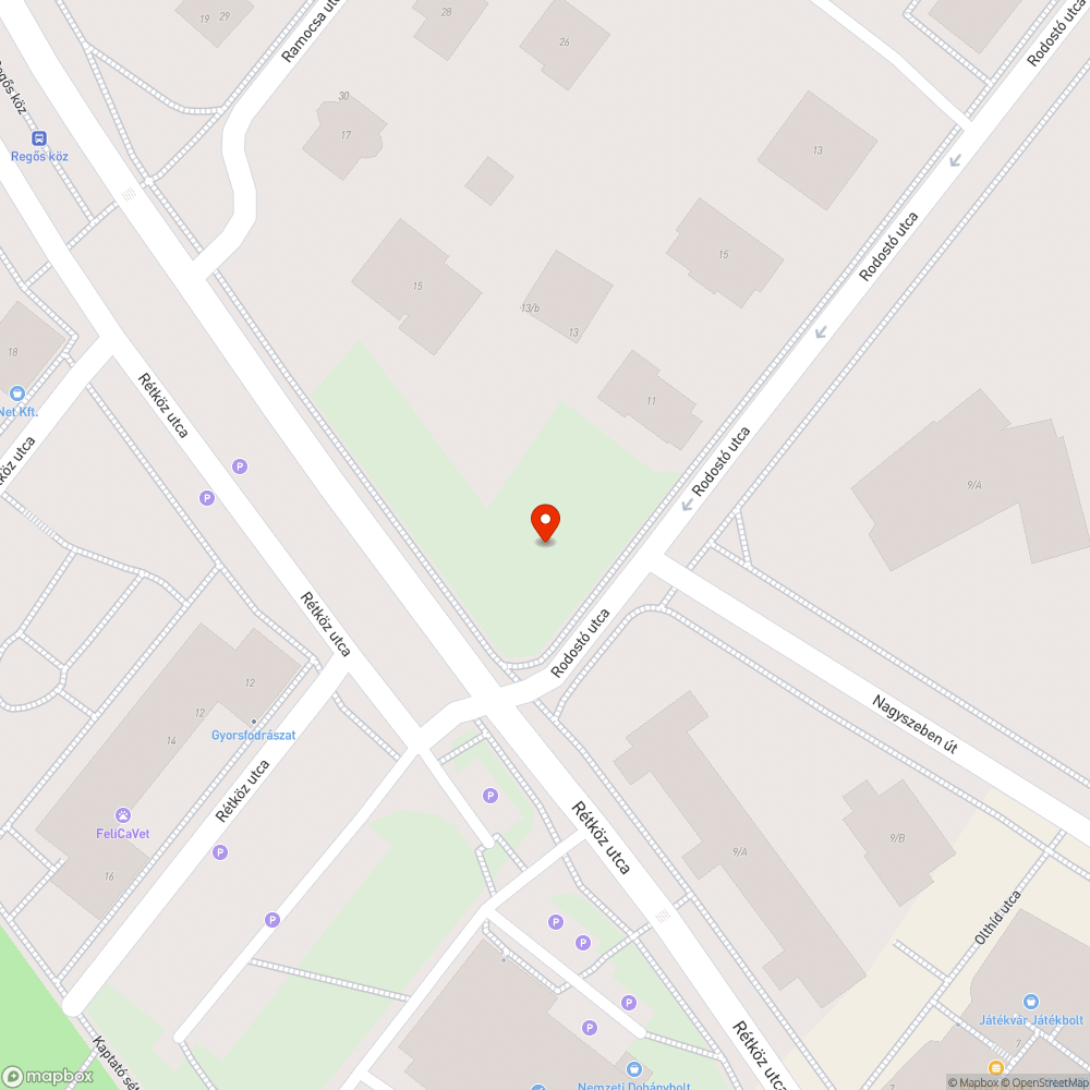 Kiszáradt fa, kopár terület bejelentés helye