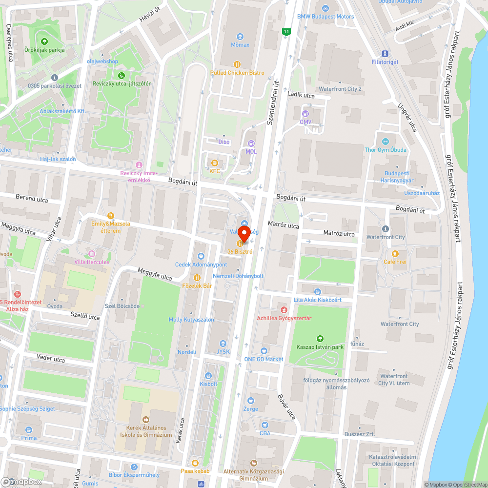 Csikkekkel teli víznyelők bejelentés helye