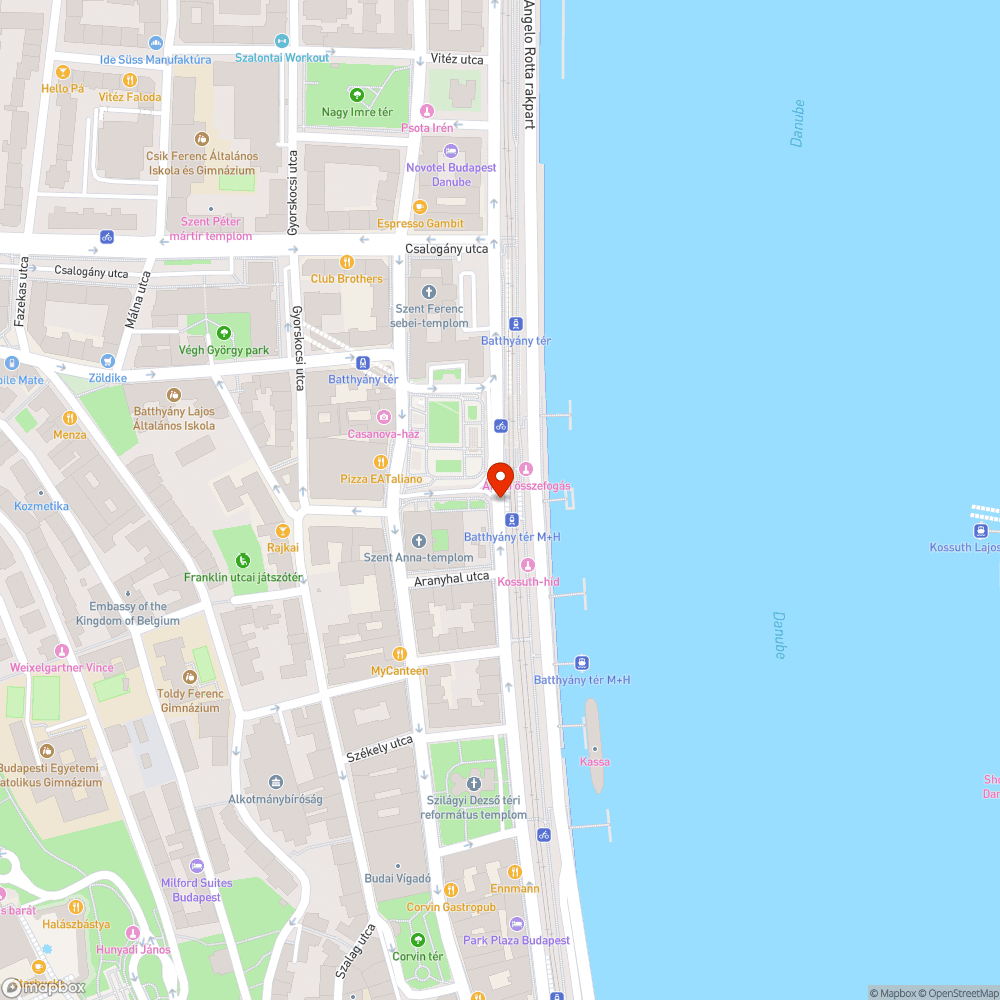 Bem rakparti oszlopok bejelentés helye