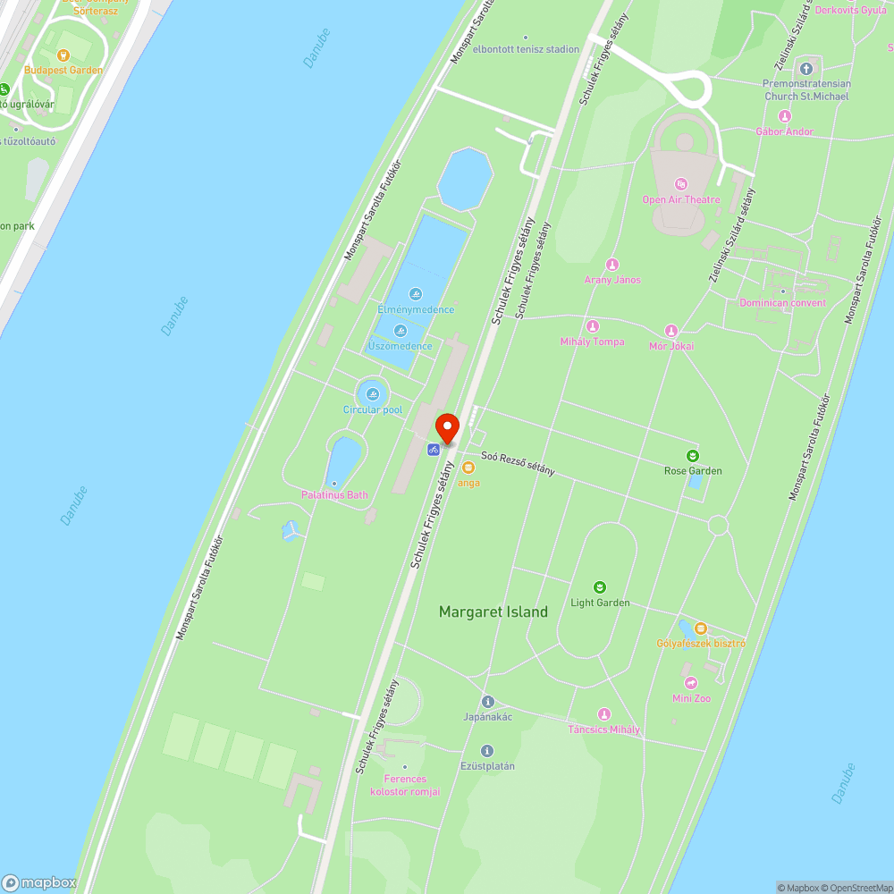 Nincs elég kerékpártároló a Palatinusnál bejelentés helye