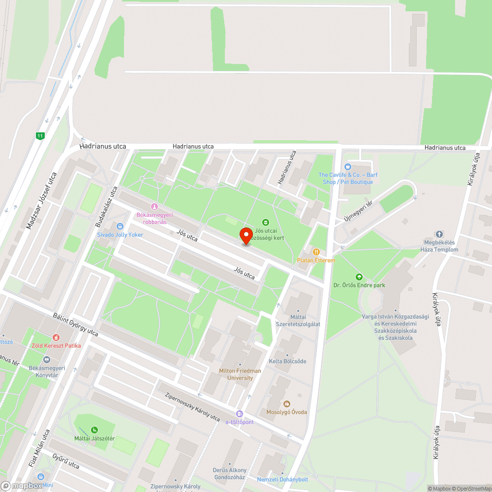 Eldugult víznyelő bejelentés helye