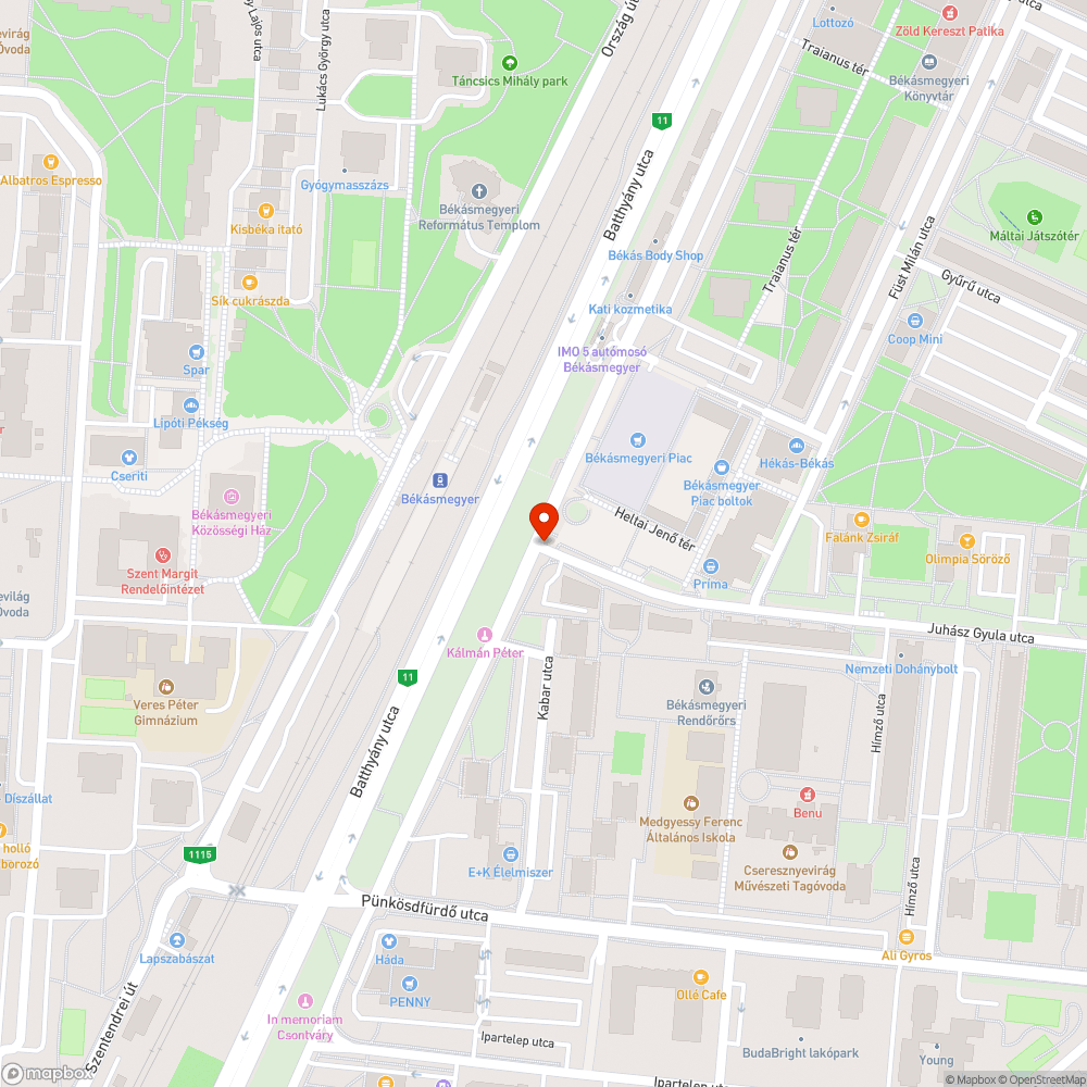 Eltört bejelentés helye