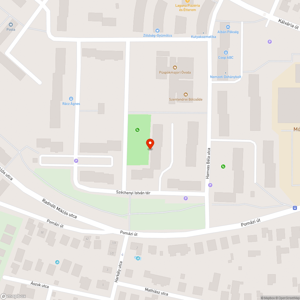 Kiégett közvilágítás bejelentés helye