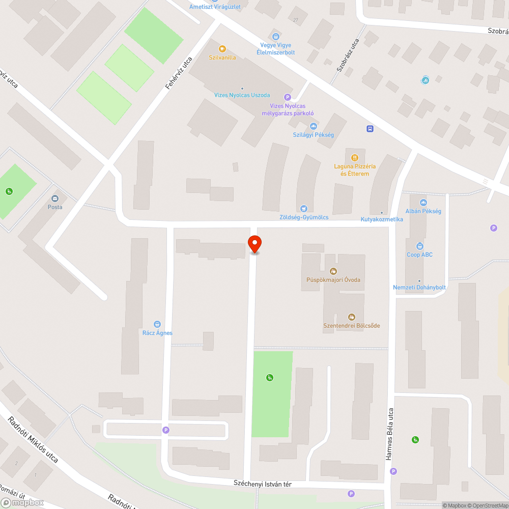 Kiégett közvilágítás bejelentés helye