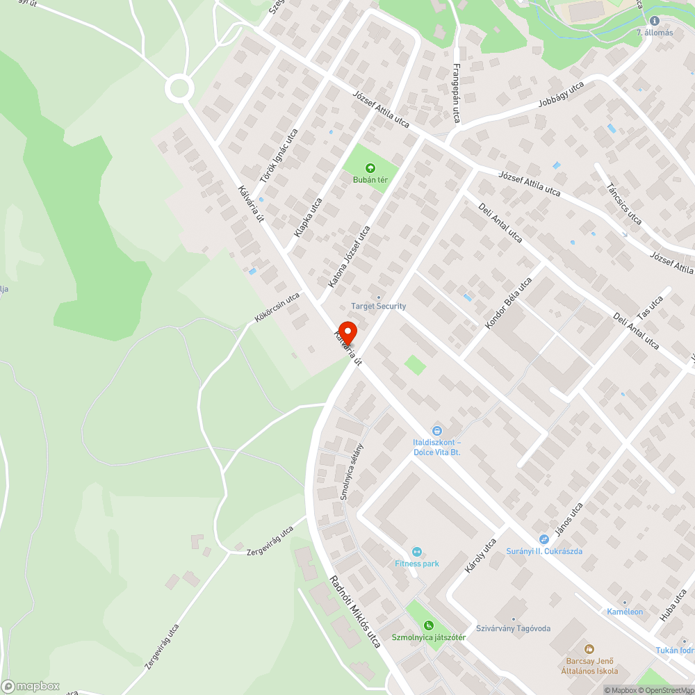 Kiégett közvilágítás bejelentés helye