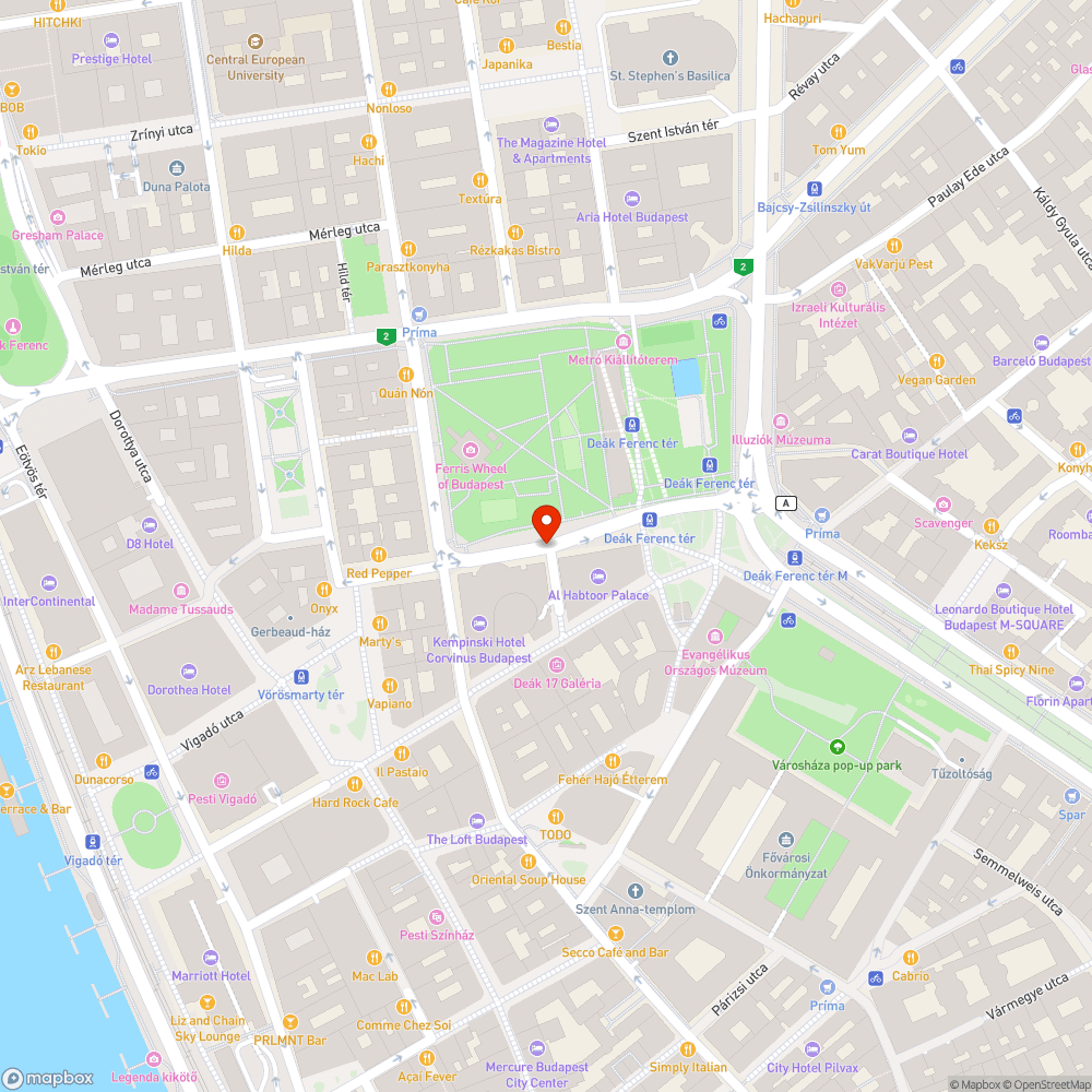 Szökőkút bejelentés helye